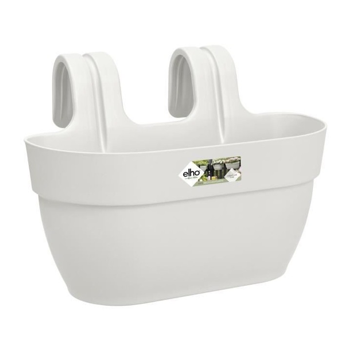 Pot de fleurs ELHO Vibia Campana Easy Hanger Medium - Blanc Soie - Bal