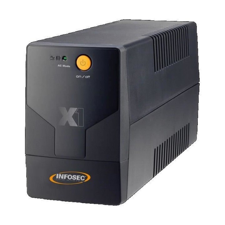 Onduleur 500 VA - INFOSEC - X1 EX 500 - Line Interactive - 2 prises FR