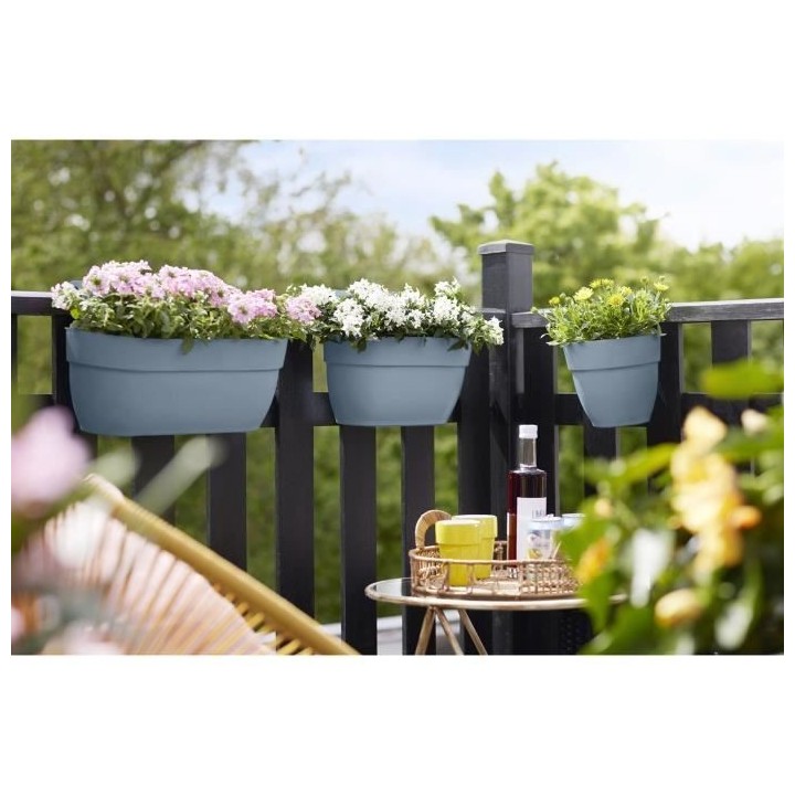 ELHO - Pot de fleurs - Vibia Campana Easy Hanger Medium - Bleu Vintage