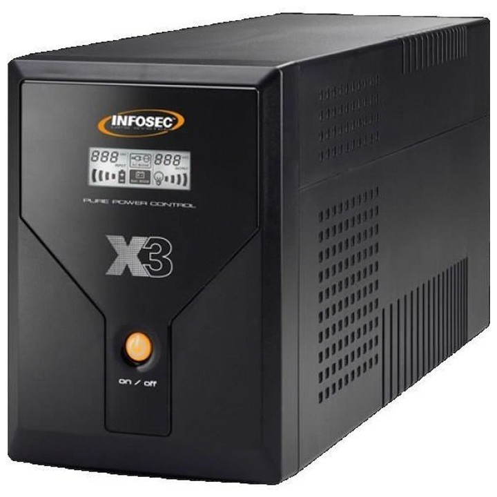 Onduleur 1600 VA - INFOSEC - X3 EX 1600 - Line Interactive - 4 prises