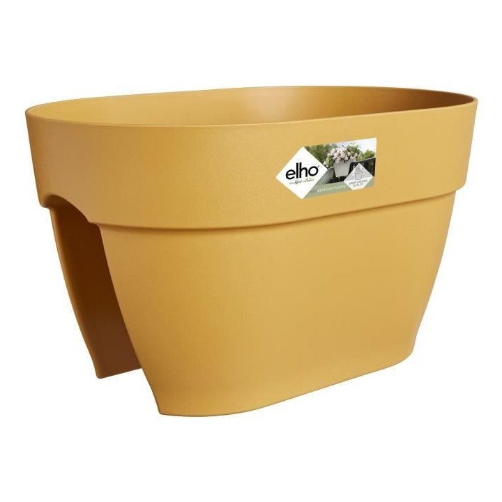 Planteur - ELHO - Vibia Campana Flower Bridge 40 - Jaune Miel - Balcon
