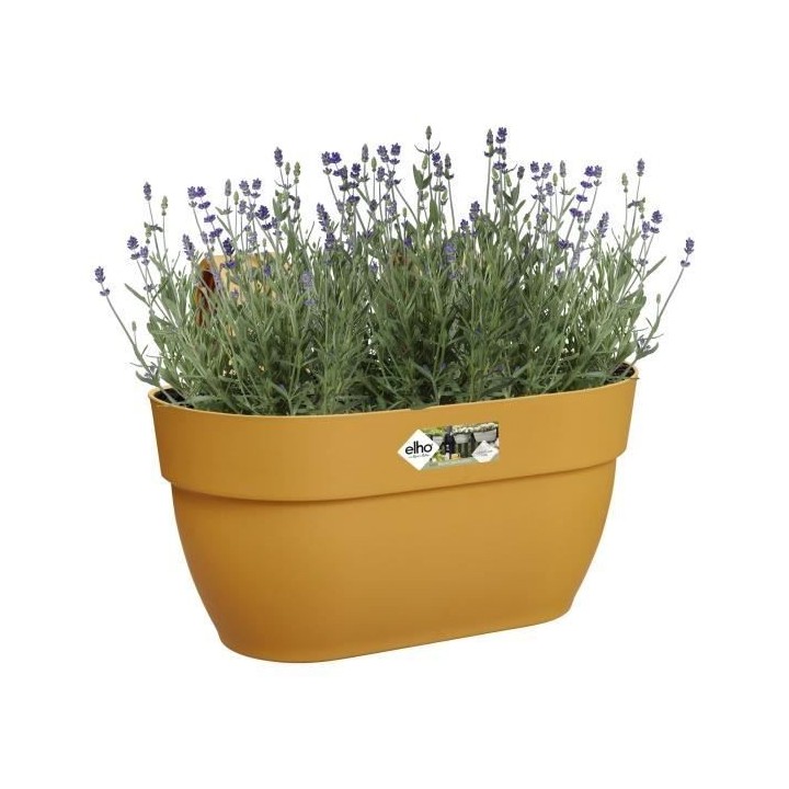 Planteur ELHO - Vibia Campana Easy Hanger Medium - Jaune Miel - Balcon