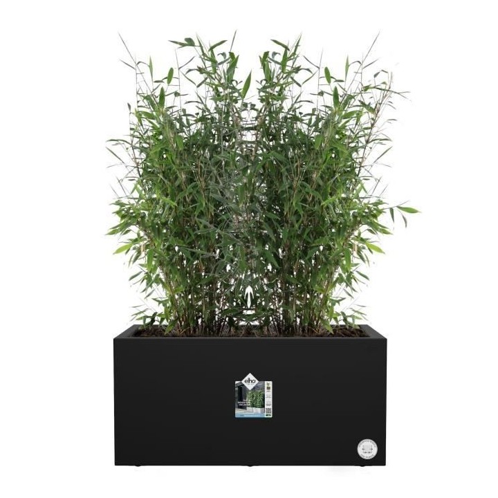 Elho Vivo Next Long 80 Bac a fleurs - Noir - L 78 x B 39 x H 38 cm - i