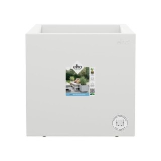 Elho Vivo Next Square 30 Bac a fleurs - Blanc - Ø 30 x H 29 cm - int