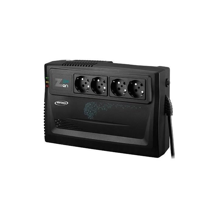 Onduleur 1000 VA - INFOSEC - Zen Live 1000 - Line Interactive - 4 pris