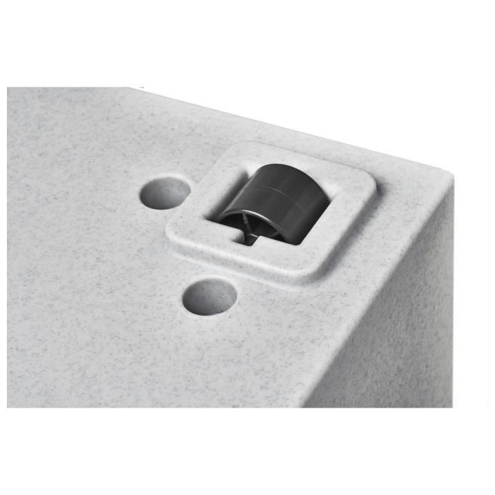 Elho Vivo Next Long 60 Bac a fleurs - Gris - L 59 x B 30 x H 29 cm - i