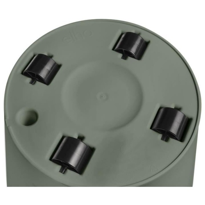 Pot De Fleurs Rond LOFT URBAN - Plastique - Percé - Réservoir - Avec