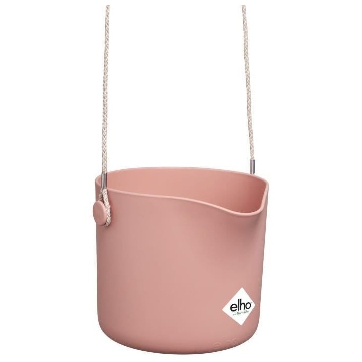 Pot De Fleurs Rond B.FOR - Plastique - Ø18 - Rose Poudré