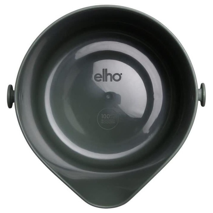 Pot De Fleurs Rond B.FOR - Plastique - Ø18 - Leaf Green - ELHO - Univ