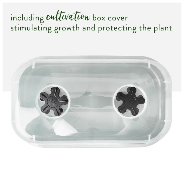 ELHO Green Basics Plateau De Culture Allin1 L - Noir - L 39 x B 23 x H