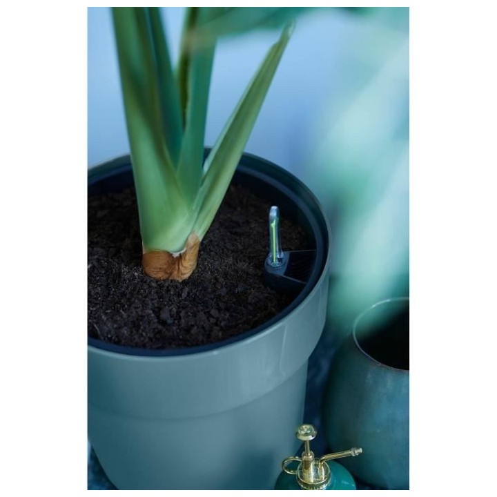 ELHO B.for Original Pot de fleurs rond Roues 35 - Bleu - Ø 35 x H 32