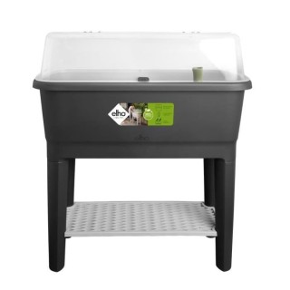 ELHO Noa Potager Sur Pied - Noir - L 79 x B 39 x H 94 cm - culture et