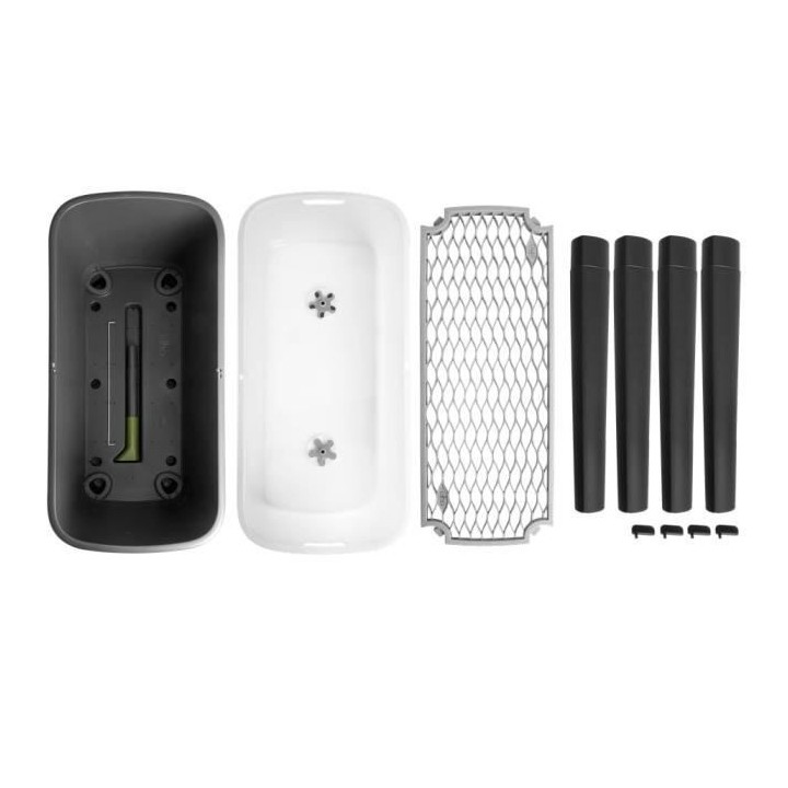 ELHO Noa Potager Sur Pied - Noir - L 79 x B 39 x H 94 cm - culture et