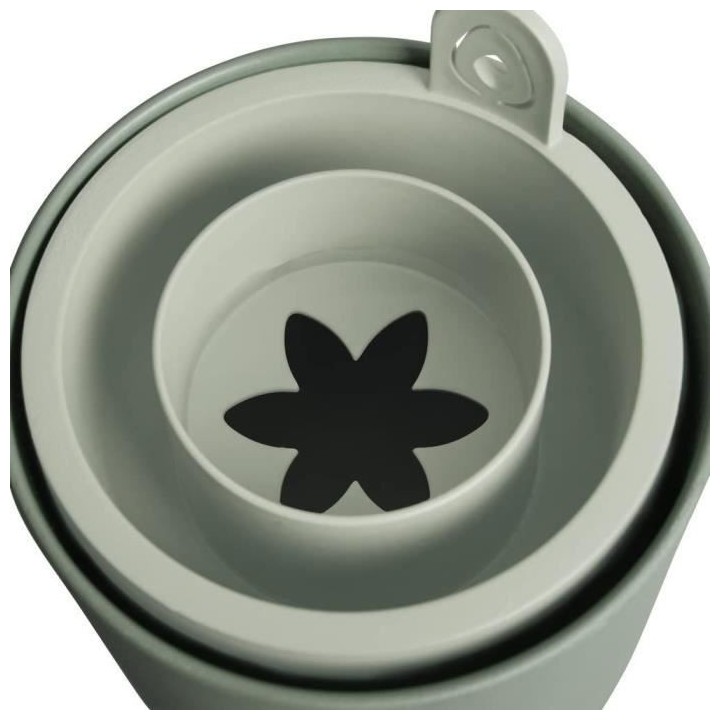 Pot De Fleurs Rond AMAZING AVOCADO - Plastique - Ø16 - Leaf Green