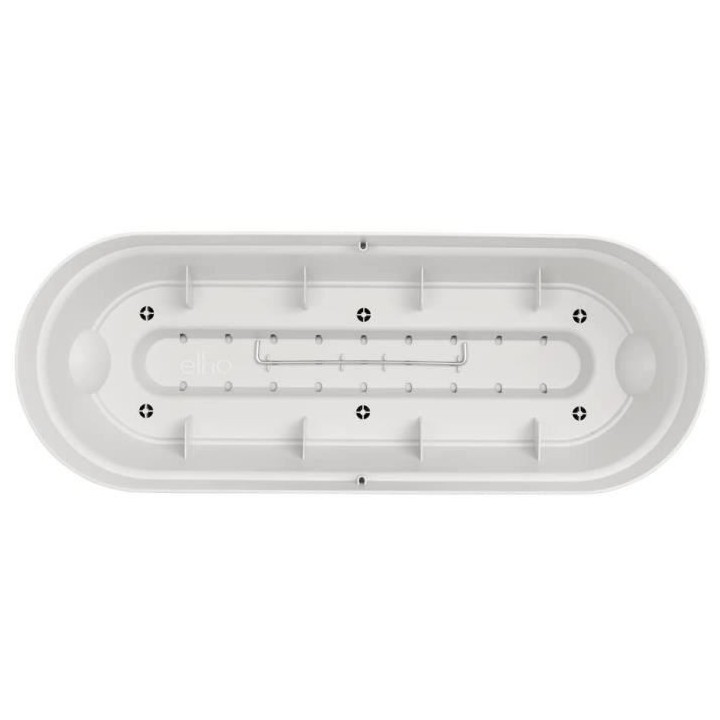 Planteur Rectangle VIBIA - Plastique - Réservoir - Ø50 - Bleu Vintag