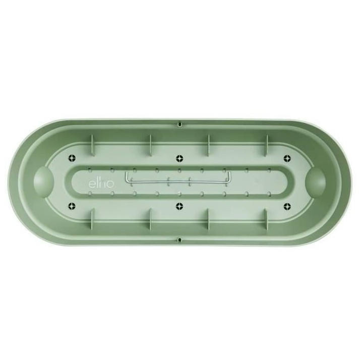 Planteur Rectangle VIBIA - Plastique - Réservoir - Ø50 - Vert