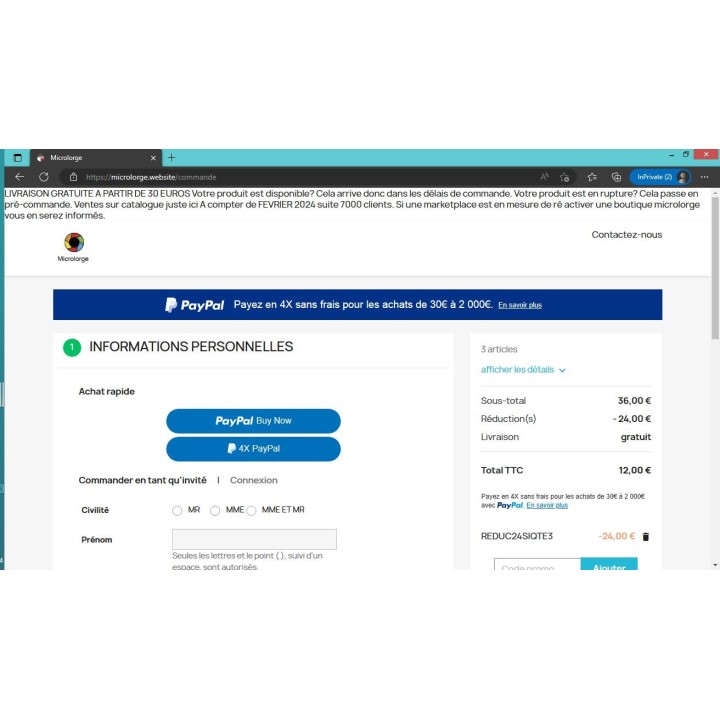 abonnement en reconnaissance de services