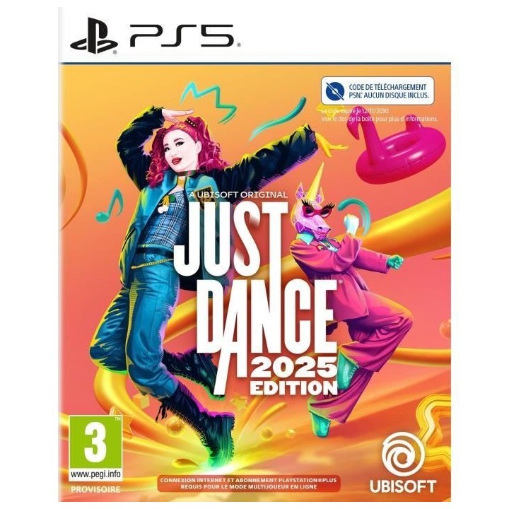 Just Dance 2025 - Jeu PS5 - Code In A Box