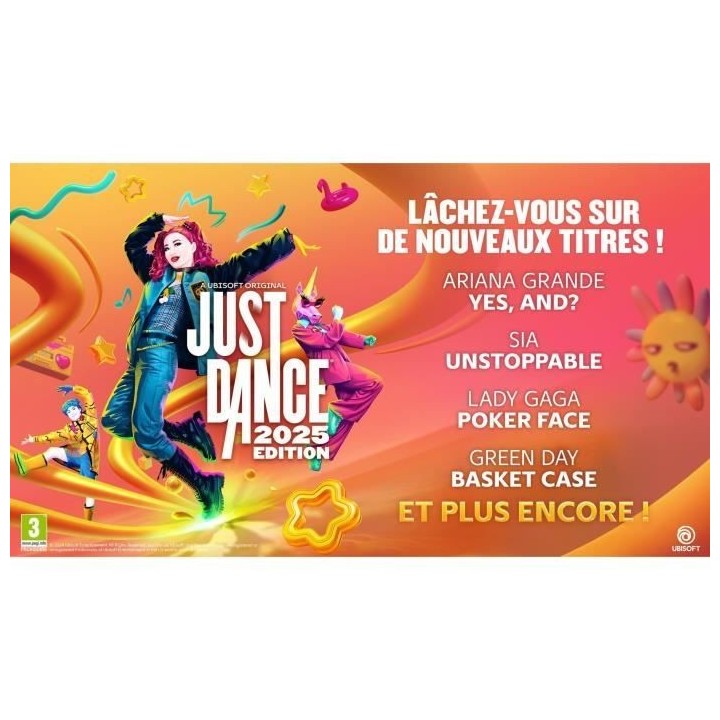 Just Dance 2025 - Jeu PS5 - Code In A Box