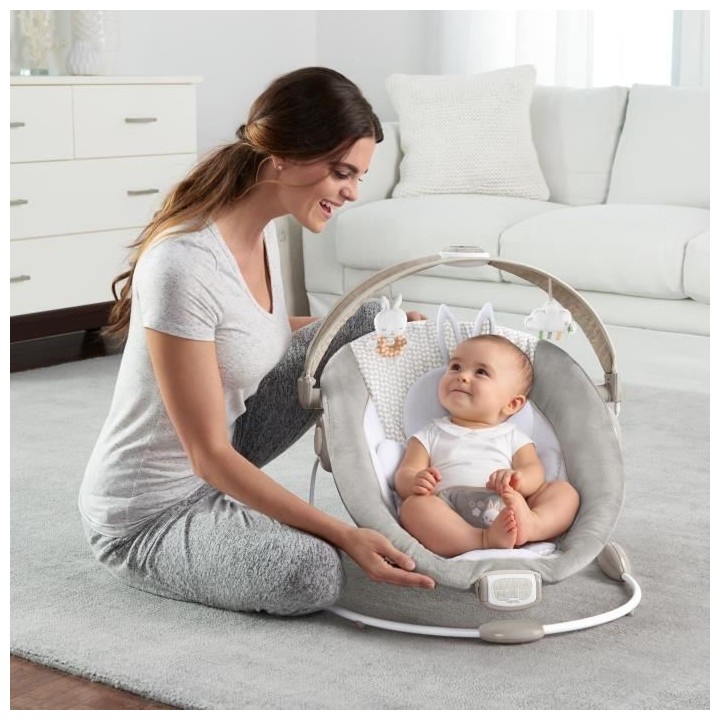 INGENUITY Transat Arche Lumineuse Lapin - Twinkle Tails™