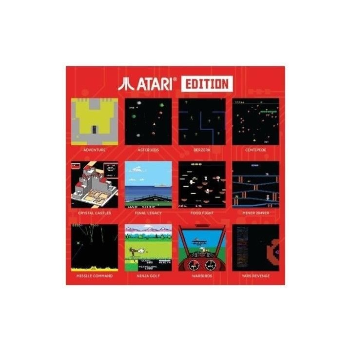 Console Rétrogaming - JUST FOR GAMES - Atari Super Pocket