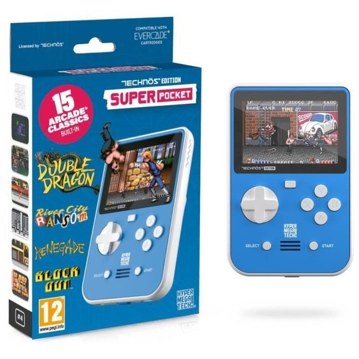 Console Rétrogaming - JUST FOR GAMES - Technos Super Pocket