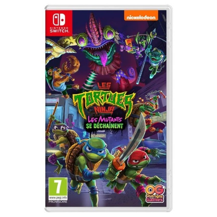 Les Tortues Ninja Les Mutants se Déchaînent - Jeu Nintendo Switch