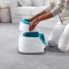 Ingenuity Rehausseur Baby Base 2-in-1 Bleu paon