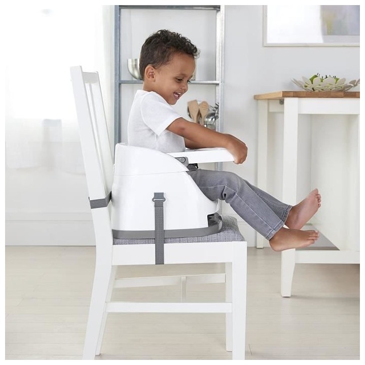 Ingenuity Rehausseur Baby Base 2-in-1 Bleu paon