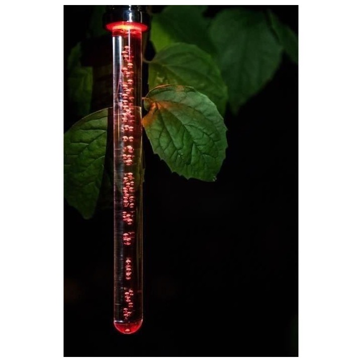 Lanterne Bâton Solaire - GARDEN ID Cristal - 22 cm - Couleur changean