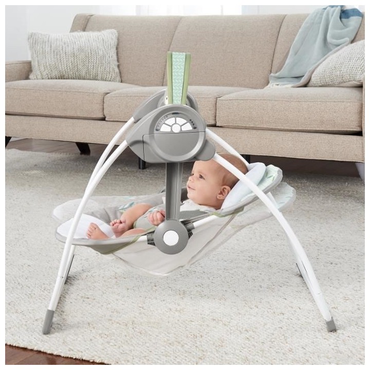 INGENUITY Balancelle bébé électrique Ourson - Kendrick