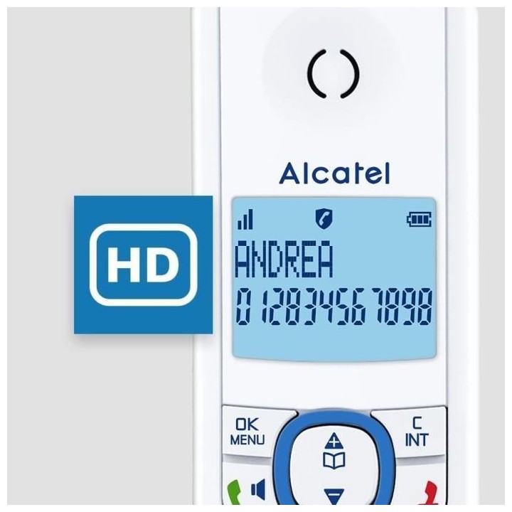 Téléphone sans fil - ALCATEL - F530 Voice - Répondeur, blocage d'ap