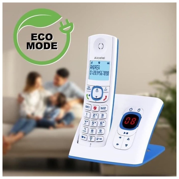 Téléphone sans fil - ALCATEL - F530 Voice - Répondeur, blocage d'ap