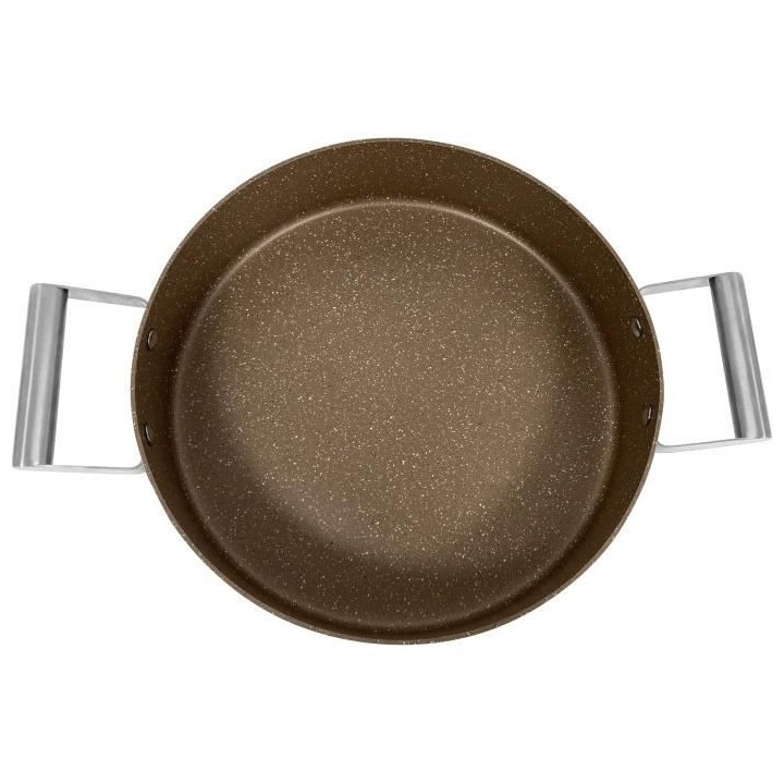 Faitout - ARTHUR MARTIN - AM0982 - 32 cm avec couvercle - Aluminium Fo