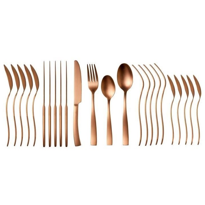 Ménageres - ARTHUR MARTIN - AM0056 - 24 pieces - Acier inoxydable - F