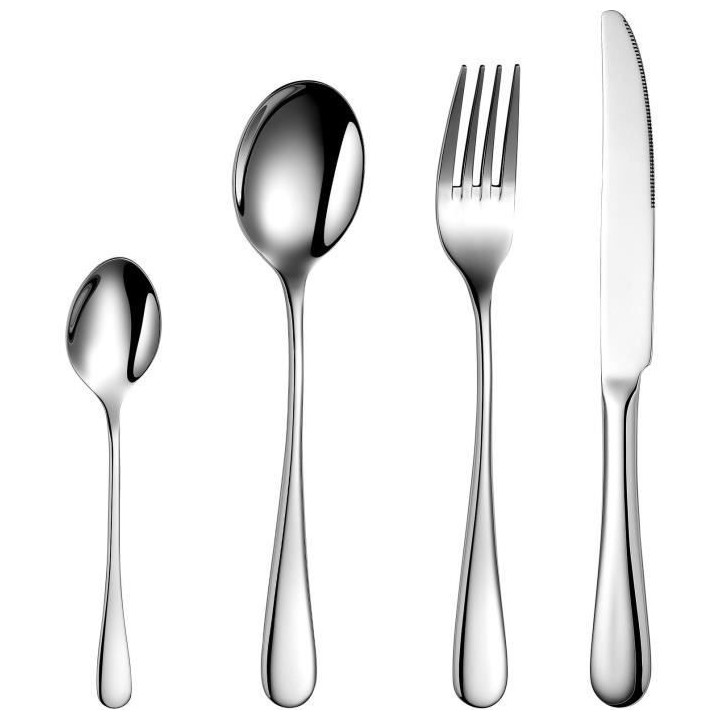 Ménageres - ARTHUR MARTIN - AM2202 - 24 pieces - Acier inoxydable - F