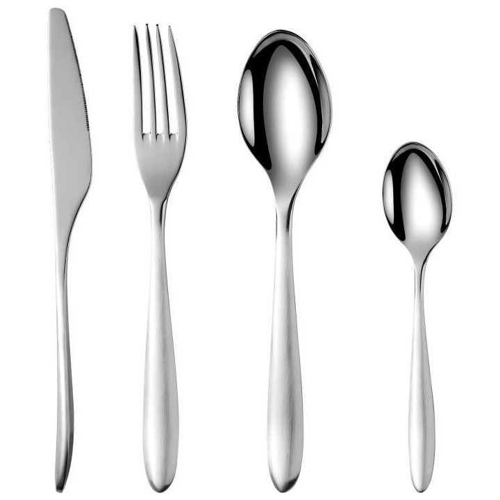 Ménageres - ARTHUR MARTIN - AM0211 - 24 pieces - Acier inoxydable - F