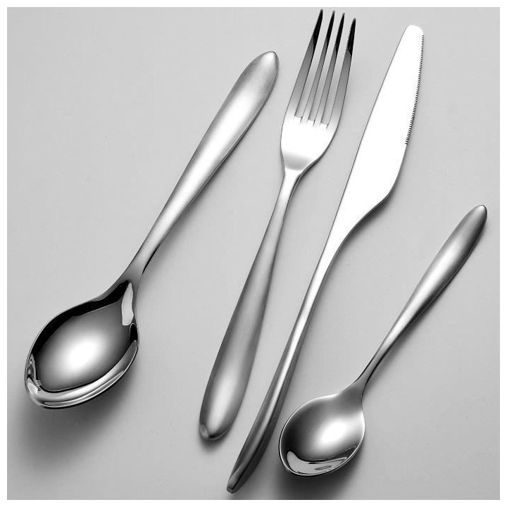 Ménageres - ARTHUR MARTIN - AM0211 - 24 pieces - Acier inoxydable - F