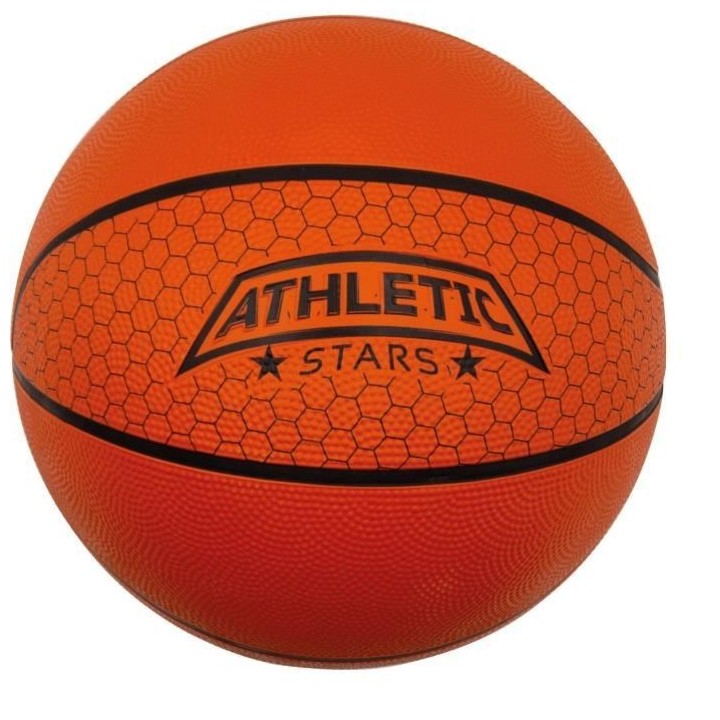 Ballon de basket - ATHLETIC STARS - Classic - Orange - Taille 7