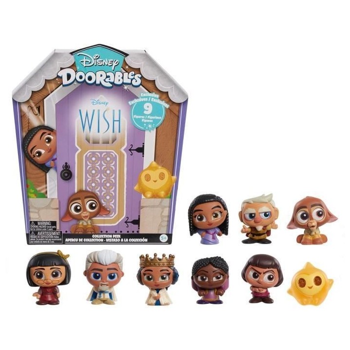 Figurines a collectionner - DISNEY - Coffret Collector Wish - 9 figuri
