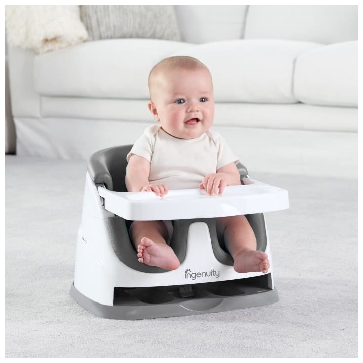INGENUITY Siege Repas 2-en-1 Baby Base™ - Ardoise