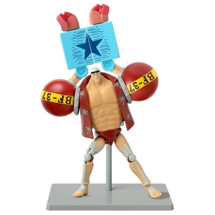 Figurine Anime Heroes - Bandai - One Piece - Franky - 17 cm