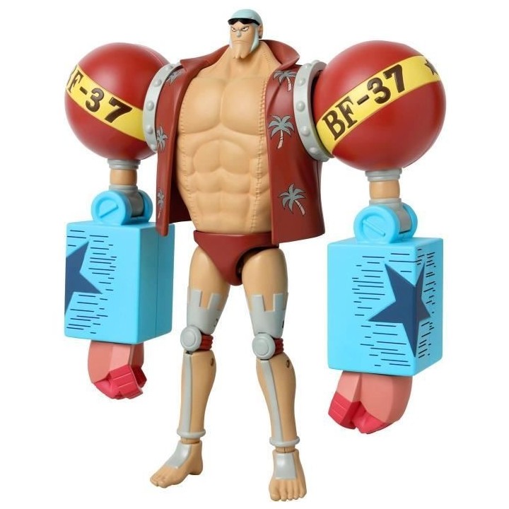 Figurine Anime Heroes - Bandai - One Piece - Franky - 17 cm