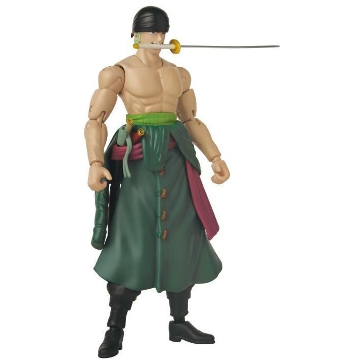 Figurine Anime Heroes - BANDAI - One Piece Zoro Style 3 épées 17 cm