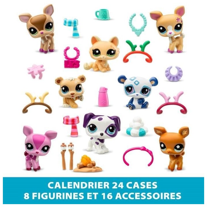 Calendrier de l'Avent - BANDAI - Littlest Pet Shop avec surprises quot