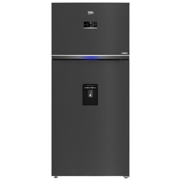 Réfrigérateur pose libre - BEKO - RDNE650E40DZXBRN - Double Porte -