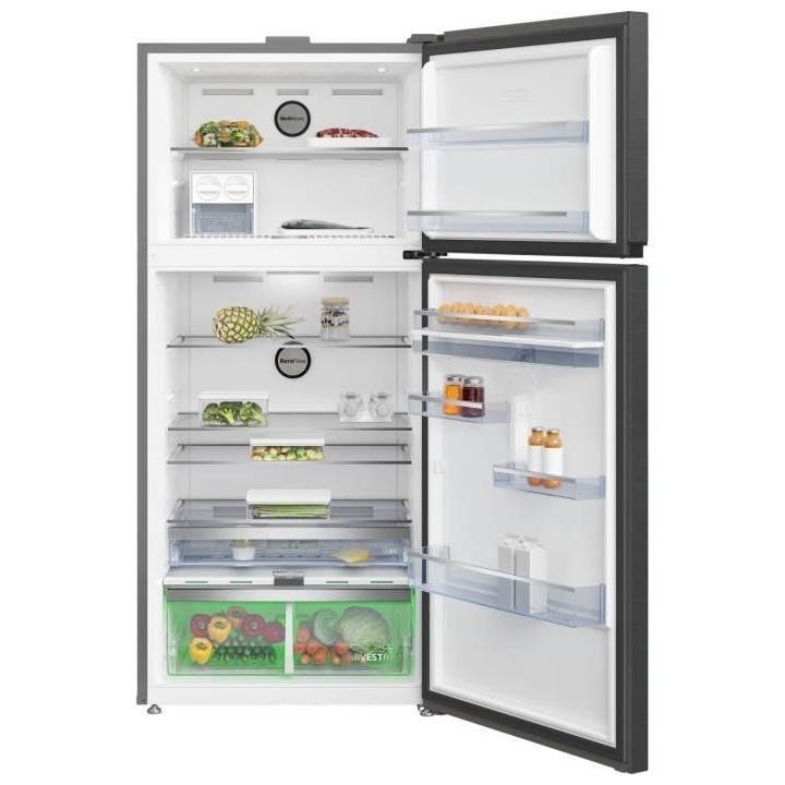 Réfrigérateur pose libre - BEKO - RDNE650E40DZXBRN - Double Porte -