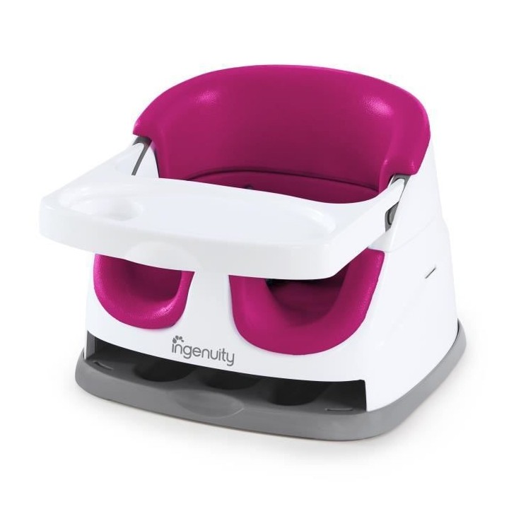 INGENUITY Siege Repas 2-en-1 Baby Base™ - Flambé Rose