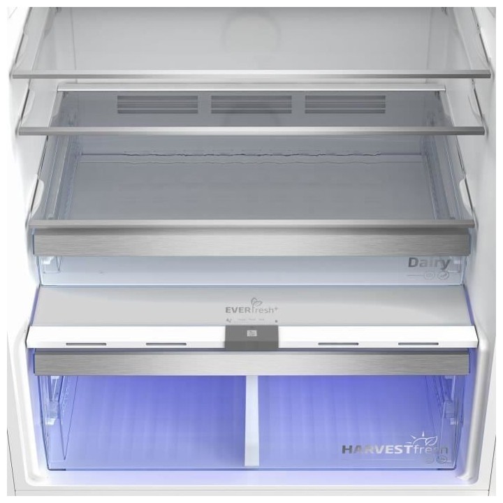 Réfrigérateur pose libre - BEKO - RDNE650E40DZXBRN - Double Porte -