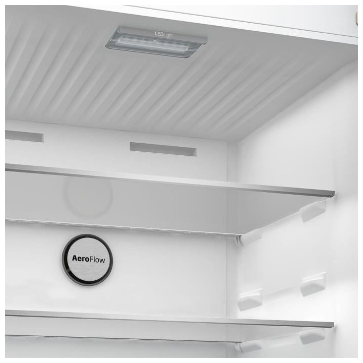 Réfrigérateur pose libre - BEKO - RDNE650E40DZXBRN - Double Porte -